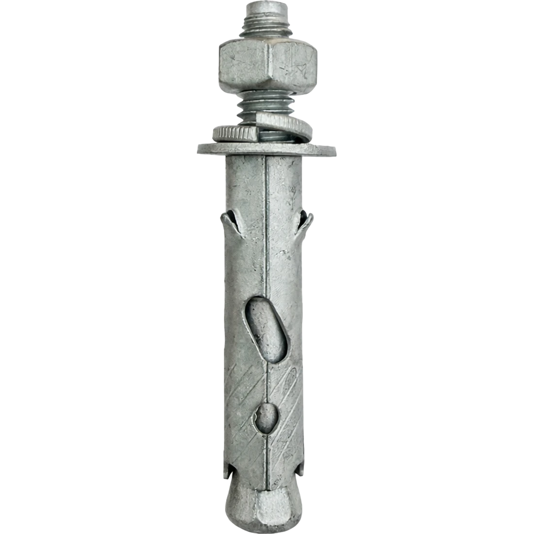พุกเหล็ก ชุบดาโครเมท 3/8" × 75 มม. รหัส RO-COATED-ANCHOR-38