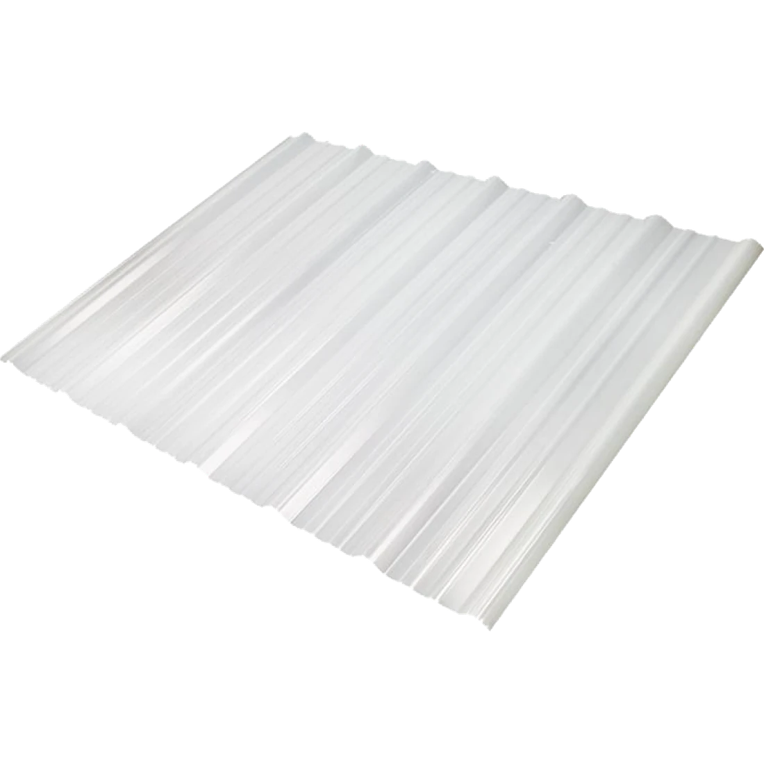 แผ่นหลังคา PVC โปร่งแสง หนา 2.5 มม. รหัส RO-PVCT25