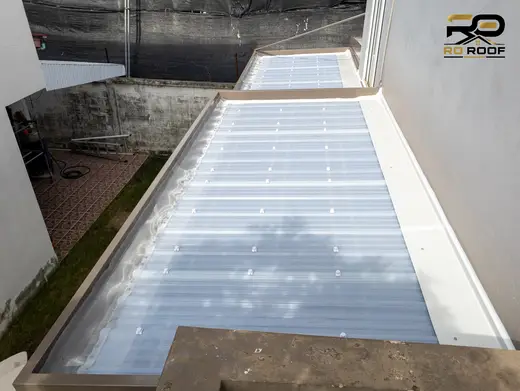 หลังคา RO uPVC — รูปหน้างานจริงรูปที่ 1