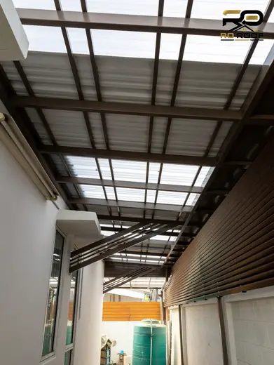 หลังคา RO uPVC — รูปหน้างานจริงรูปที่ 5